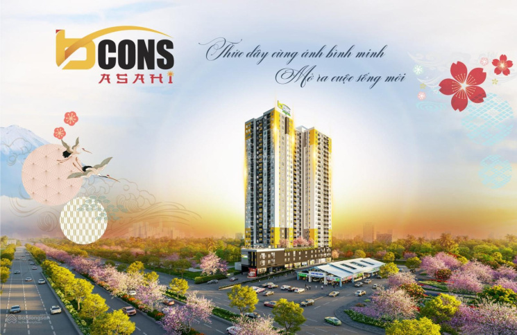 Bcons Asahi – Căn hộ chuẩn Nhật giữa lòng Dĩ An