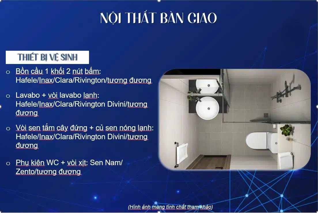 Nội Thất Bàn Giao Nhà Vệ Sinh The Gateway