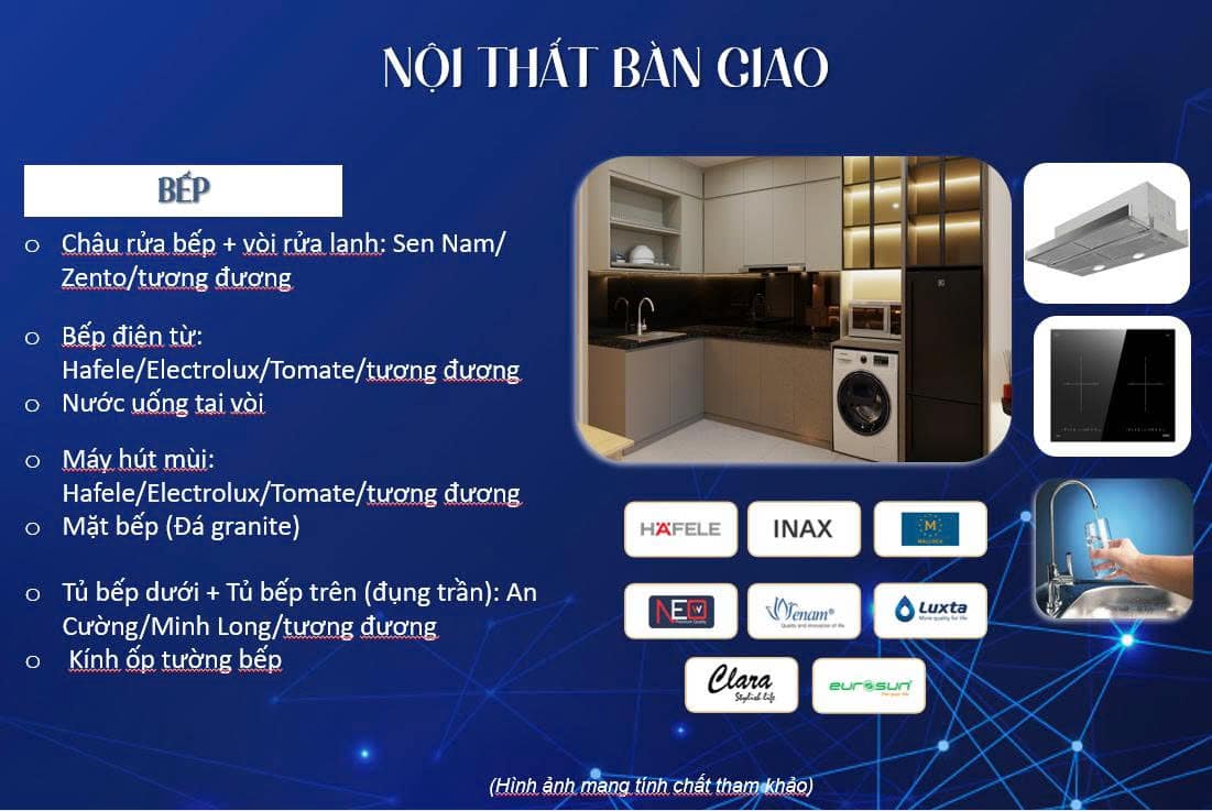 Nội Thất Bàn Giao Phòng Bếp The Gateway