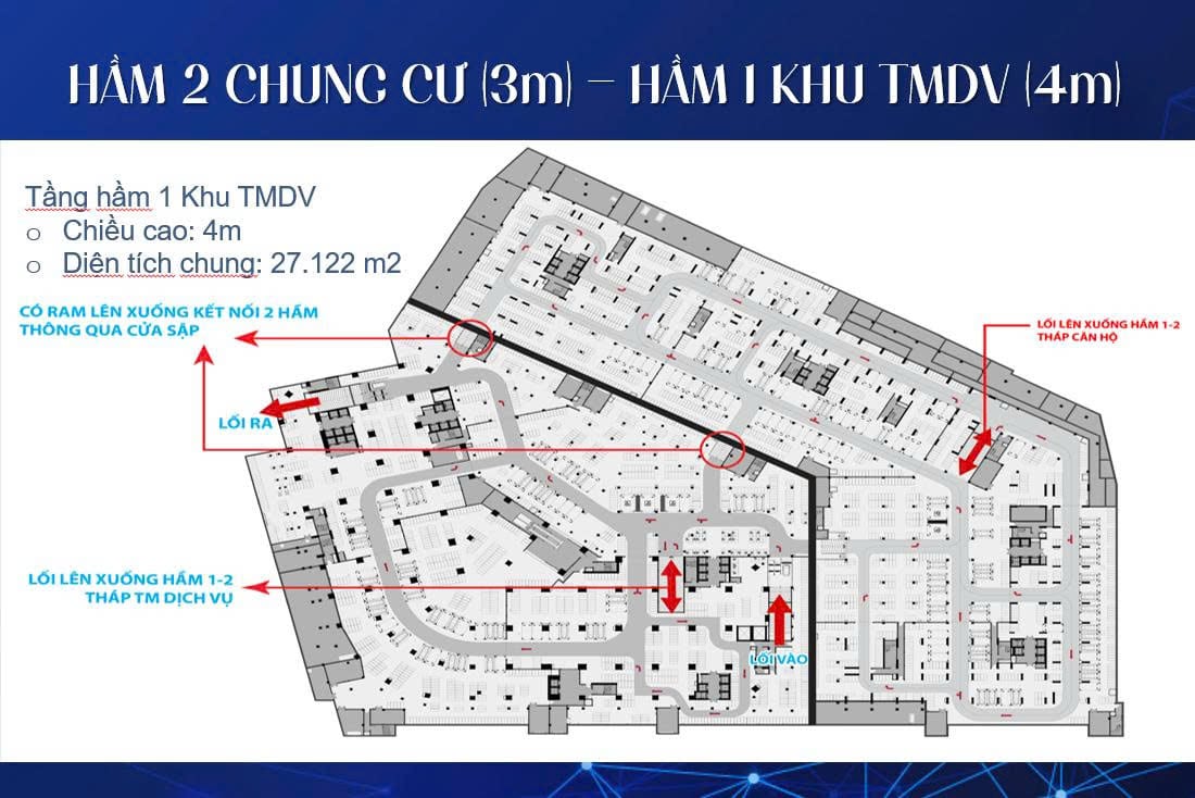 Tầng Hầm Chung Cư Bcons Center City