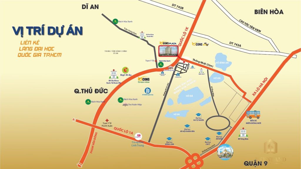 Dự án Căn Hộ Bcons Plaza Dĩ An Bình Dương