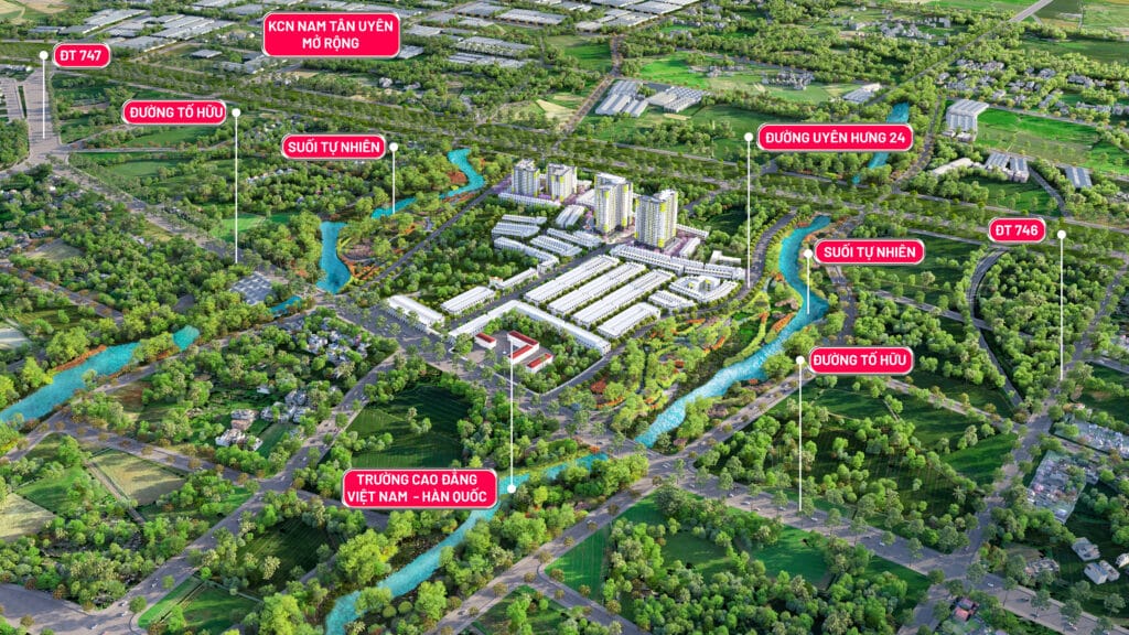 Bcons City Life Tân Uyên – Khu Nhà Phố Thương Mại Hiện Đại Tại Trung Tâm Khu Đông